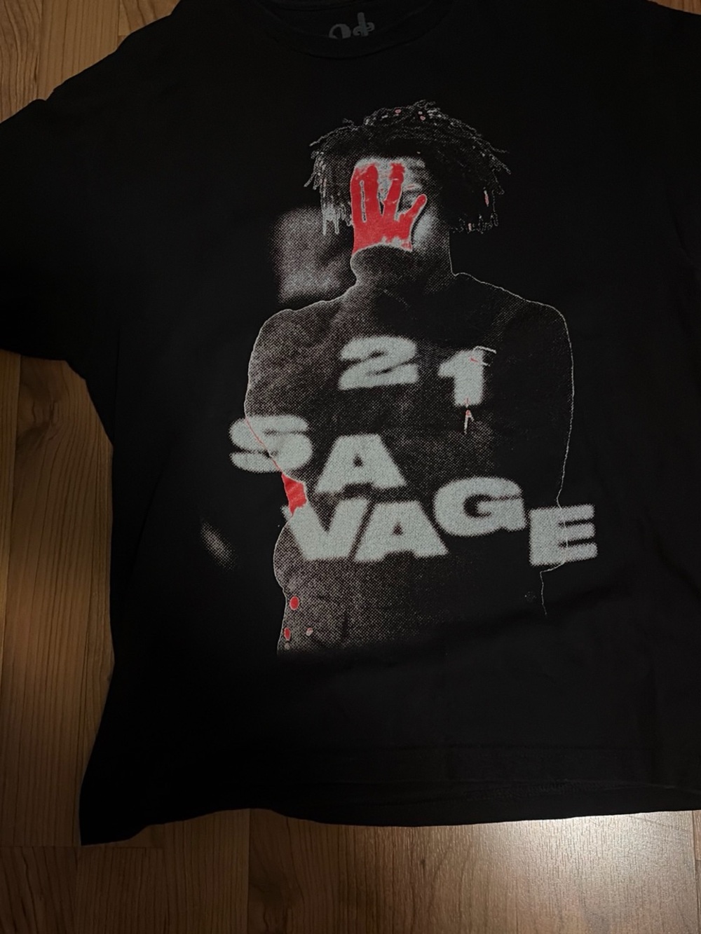 21 Savage Drake It's All A Blur Tour 2023 Official Merch T-Shirt Rap Tee Large